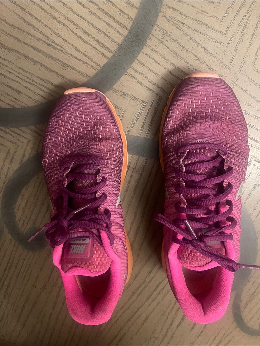 Nike Women's Pink and Purple Training Sneakers